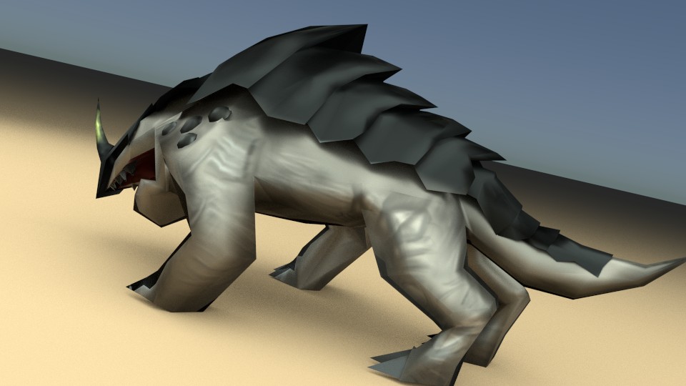 Low Poly Monster preview image 2